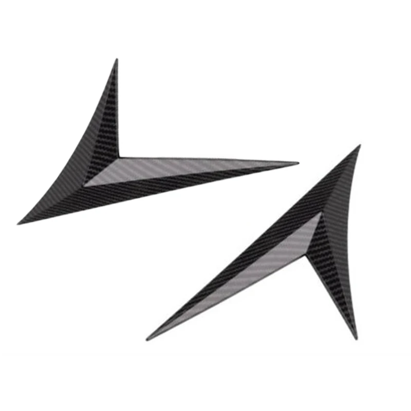 

High Quality Car Exterior Side Air Vent Fender Cover Trim For Honda Civic 2016-2019 Black Side Air Vent Fender Cover Sticker