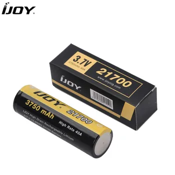 

100% Original IJOY INR 21700 3.7V 3750mAh 40A Rechargeable Li-Ni Batteryfor IJOY CAPO 100 Box MOD