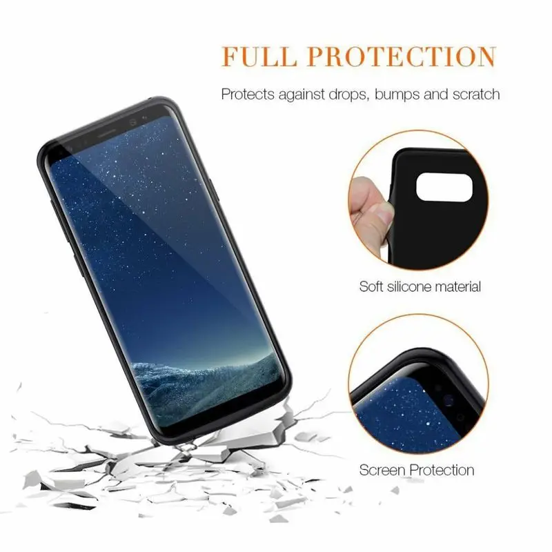 NENG 5500 мАч S8 S9 Note 8 Note9 чехол для батареи Samsung Galaxy Plus перезаряжаемый внешний