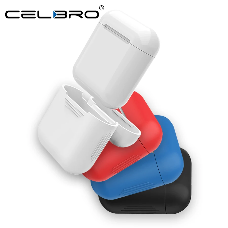 

For Apple Airpods Silicone Case Soft TPU Cover Transparent Ultra Thin Clear Protector Case Sleeve Pouch for Air pods Earphone