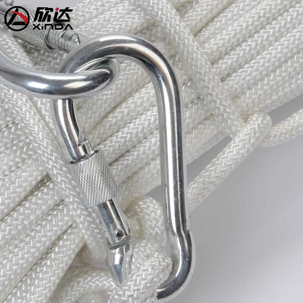 XINDA 8mm steel wire safety rope family fire fire escape rope life rope high - level fire rope safety rope 10M XINDA 8mm steel wire safety rope family fire fire escape rope life rope high - level fire rope safety rope 10M