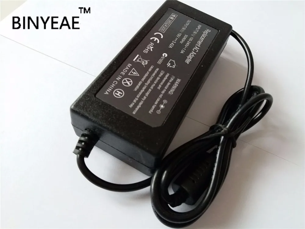 19V 3.42A 65W адаптер переменного тока зарядное устройство для ASUS ADP-65JH BB X58L X80LE Z35H A53U A52F