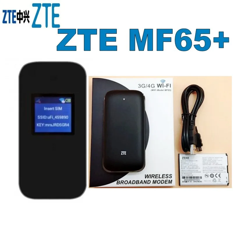 usb internet modem for laptop ZTE MF65+ Router 21Mbps 3G Wirelss Router 4g usb modem