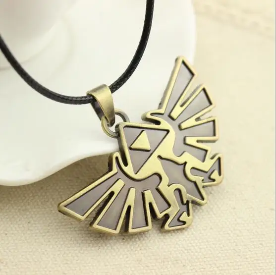 The Legend of Zelda leather rope necklace