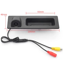 170 Gradi SONYCCD Auto Tronco Maniglia di Inverso di Retrovisione Della Macchina Fotografica per BMW 3 5X3 Serie F10 F11 F25 f30