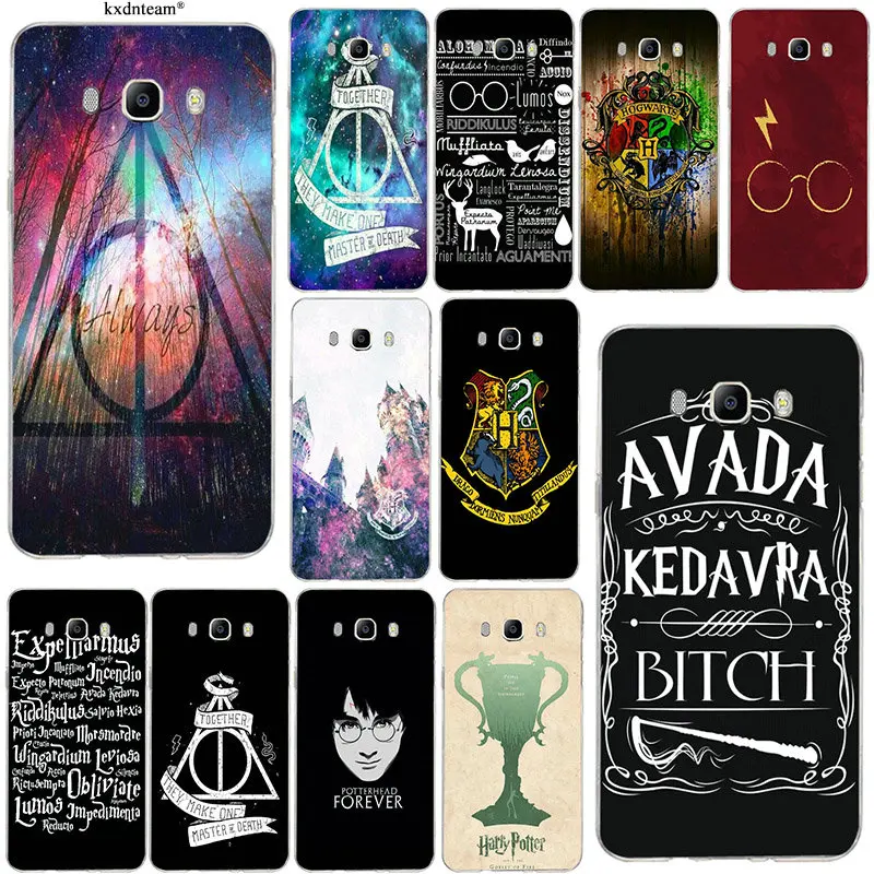 

Harry Potter Design For Samsung Galaxy J1 J2 J3 J5 J7 2016 2017 Coque Shell Soft TPU Mobile Phone Cases Transparent Cover