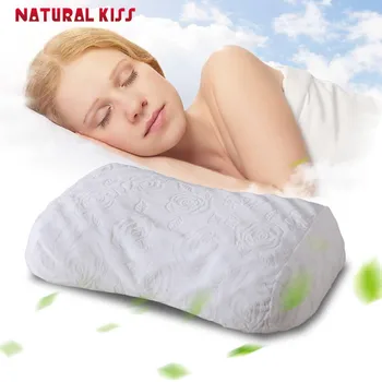 

New Natural Latex Bedding Massage Pillows Memory Neck Support Comfortable Travel Health Orthopedic soft Massage granules pillow