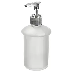 Настенное крепление для ванной комнаты матовое стекло шампунь жидкое мыло диспенсер