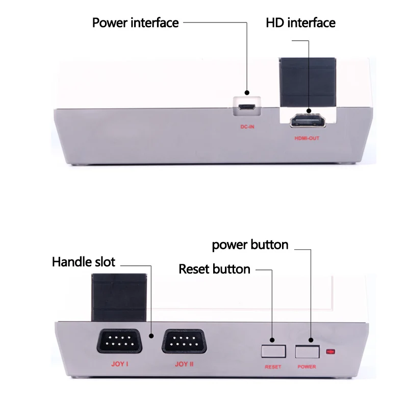 HD HDMI ТВ Видео игровая консоль PAL& NTSC Мини Портативная игровая консоль встроенный 500/620 для Nes классические игры AV& HMDI опционально Consol