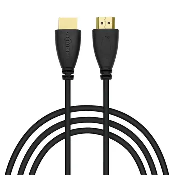 

HDMI Cable 1m 2m compatible with HDMI 2.1, 2.0a, 2.0, 1.4a (Ultra HD, 4K, 3D, Full HD, 1080p, HDR, ARC, Highspeed with Ethernet)