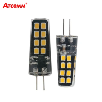 

COB LED G4 Lamp 3W 12-24V High Lumen G4 LED Diode Chandelier Light 16 LEDs SMD 2835 Flicker-Free Spotlight Bulb 10pcs/Lot