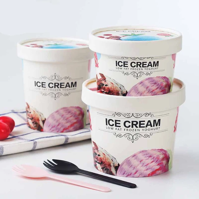 Frozen Yogurt Cup Design