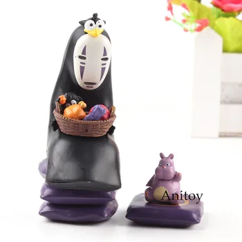 

Anime Spirited Away Figure No-Face Kaonashi Faceless Man Action Figure Toy 1-7cm