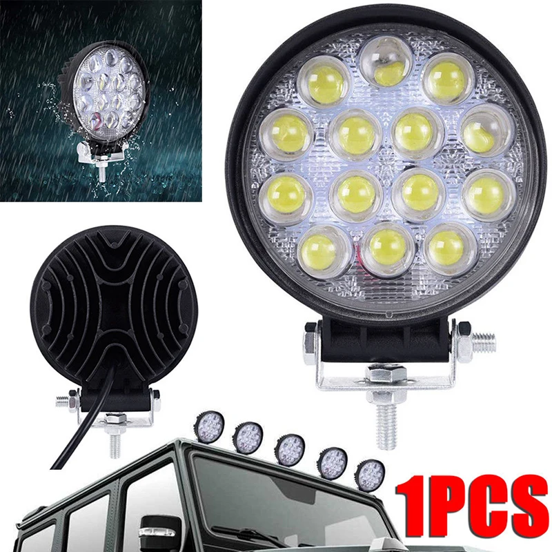 

4 Inch 42/48W12/24V For Jeep ATV UAZ SUV 4WD 4x4 Truck Tractor LED Work Light Offroad LED Light Flood Spot Combo Beam Spotlight