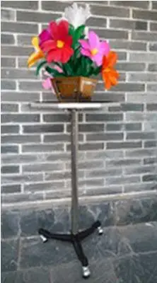 Vanishing Bouquet and Vase - Stage Magic / Magic Trick, Gimmick,Props,Flower Magic,Illusion,Super effect