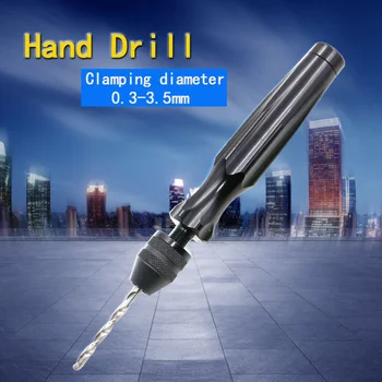

Mini Manual Hand Drill Chuck Twsit Micro Drill Bit Tool Manual drilling hole puncher