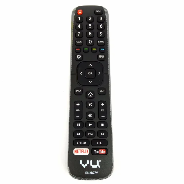 NEW Original FOR VU Netflix TV LED LCD Remote Control EN2B27Vin Remote
