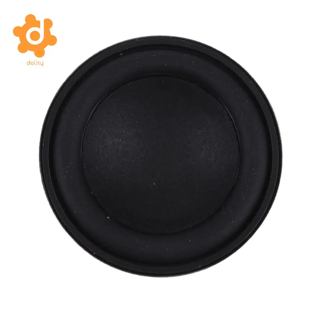 dolity 45mm 4Ohm 8W Full Range Audio Speaker Round Loudspeaker 18 Coil Rubber Edge
