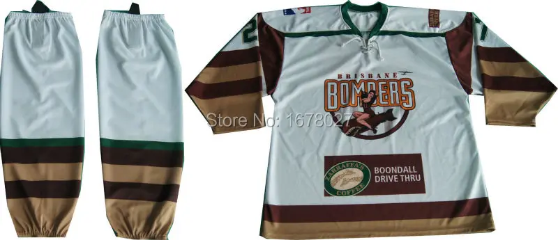

Mens Custom Design Cheap Sublimation Team Hockey Socks