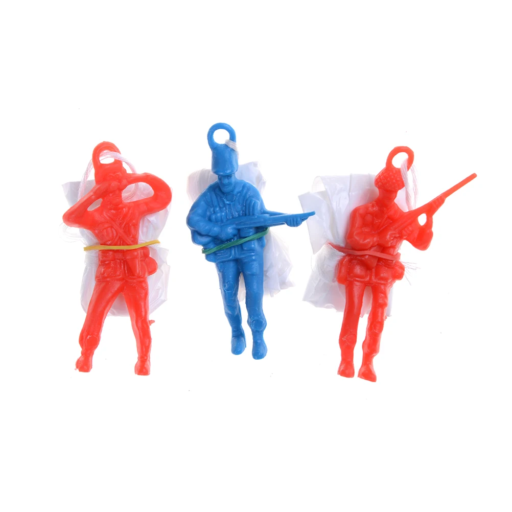 

Child Outdoor Fun Kids Parachute Hand Throwing Parachute Toy Play Game For Children's Educational Parachute With Figure Soldier