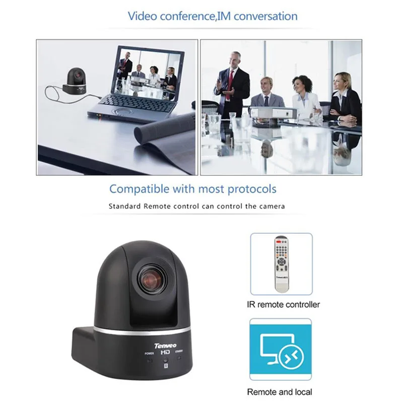 Tenveo HD9620B 20x оптический зум видеокамера для видеоконференции HD1080p PTZ SDI камера USB 3 0 HD
