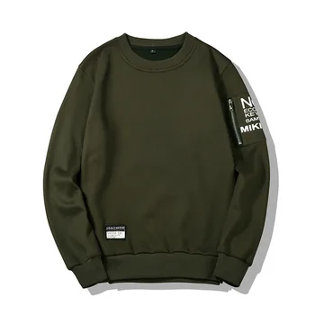 

SMONSDLE Hoodie Men Brand 2019 New O-Neck Long Sleeve Casual Winter Thickened Warm Cotton Streetwear Hooded Pullover Hoodie