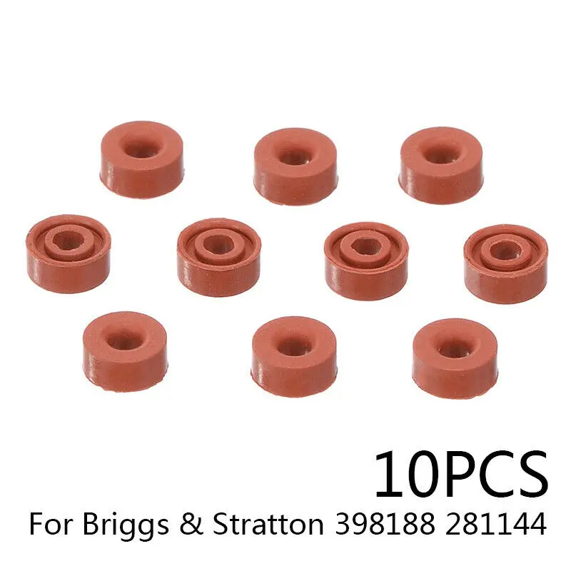 

10* Carburetor Float Valve Needle Seat Quality Replacements For Briggs & Stratton 398188 Carb Carburetor Float Valve Needle Seat