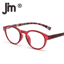 JM анти голубой свет Ретро весна шарнир круглые компьютерные очки игровые ридеры уменьшить усталость глаз очки