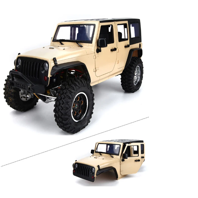 

Free Shipping RTR Available 313mm Body Wheelbase Body Shell Cage for 1/10 RC Crawler Car SCX10 SCX10 II TRX4 90046 F156B