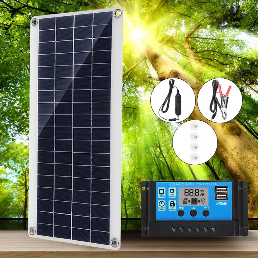 

20W High Quality Polycrystalline Flexible Solar Panel Portable Multi - Purpose Mobile Phone Charging Solar Board