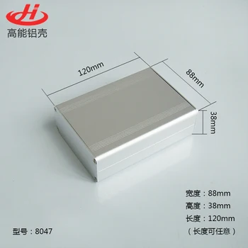 

Aluminum Enclosure Box PCB Instrument Box DIY Electronic Project Case 88mm*38mm*120mm 8047