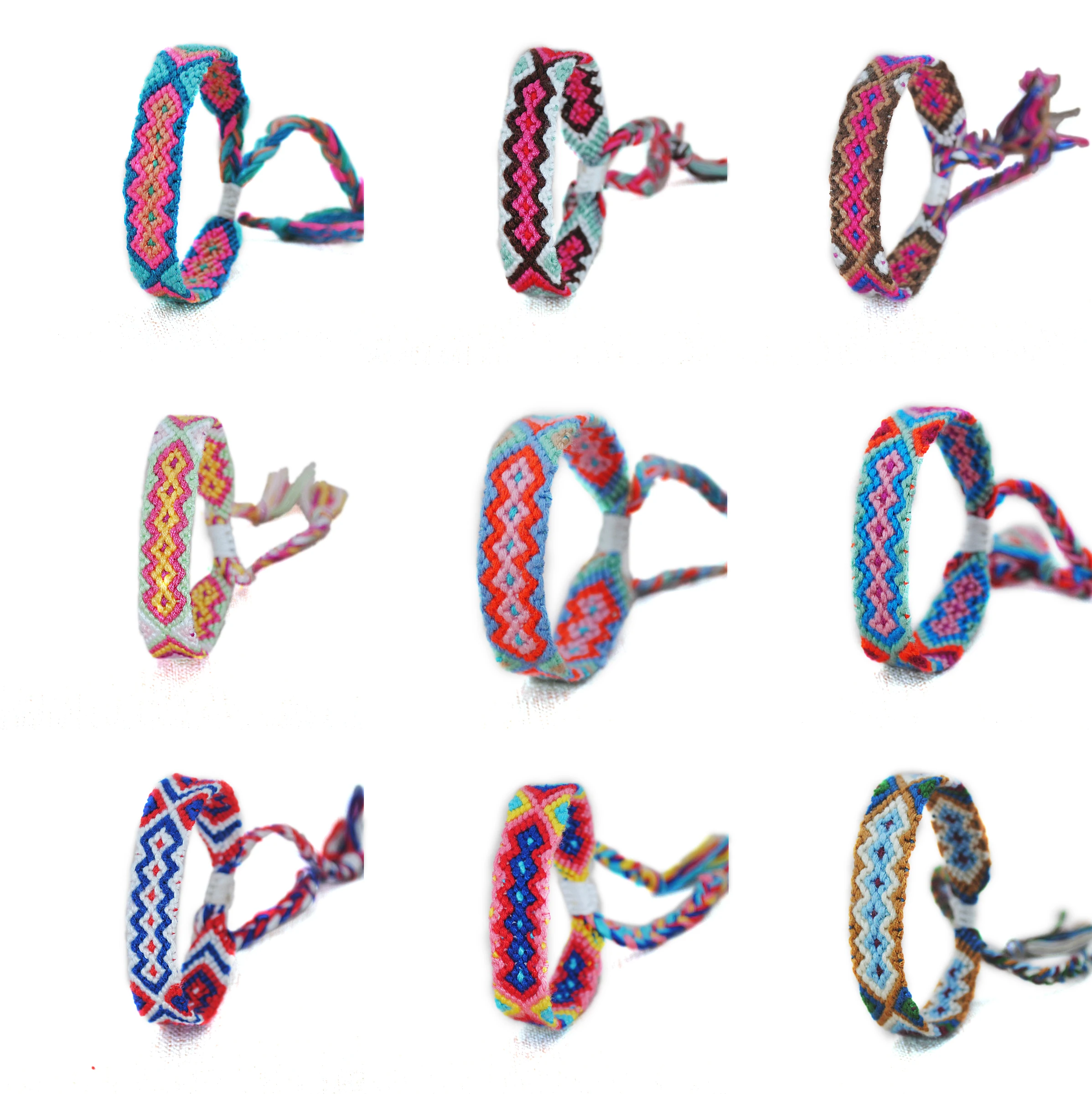 

Bohemian Handmade Woven Wrap Bracelet Retro Friendship Rope Cheap Boho Ethnic Charm Bracelets Pulseras Femme Drop Shipping