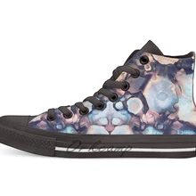 Чернила 01; дизайн; Повседневная парусиновая обувь; обувь на заказ; Прямая