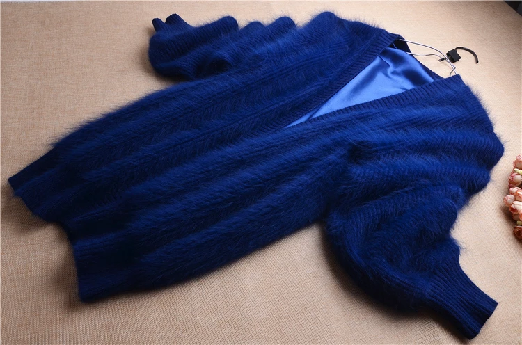 Thicken warm korea Ladies women plush angora