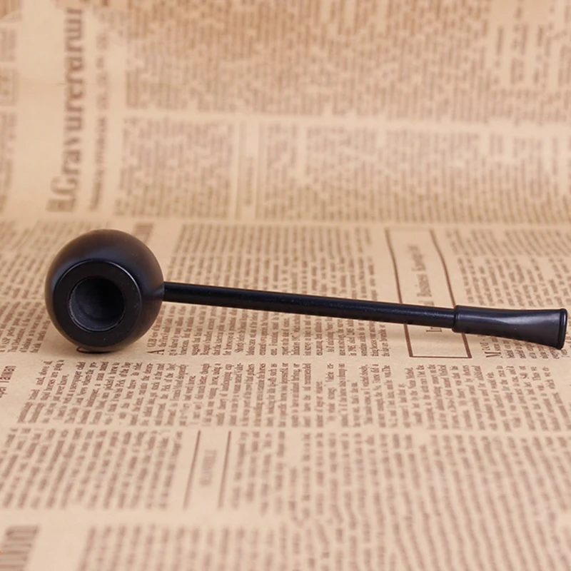 Herb Smoking Pipe Tobacco Pipe Smoking Pipe Ebony Pipe Wood Pipes Smoking Portable Smoking Pipe Herb Tobacco Gifts Narguile Grinder Smoke Mouthpiece