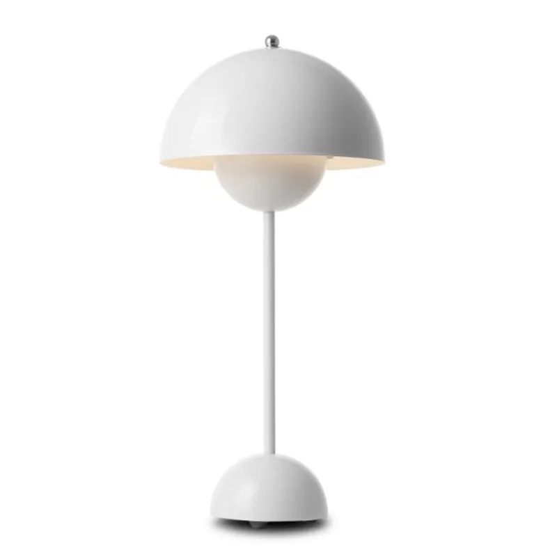 Современная лампа для спальни Verner Panton Flowerpot лакированная настольная лампа E27 настольная лампа для чтения для украшения дома