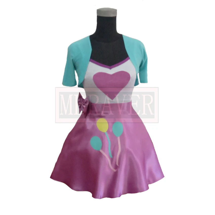 

Pinkie Pie Personification Uniform Cosplay Costume Custom Made Any Size