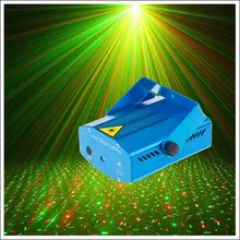 Mini LED Laser Pointer DJ Disco Club Stage Light Christmas Party Pattern Lighting Projector Show EU Plug & Tripod Free Shipping