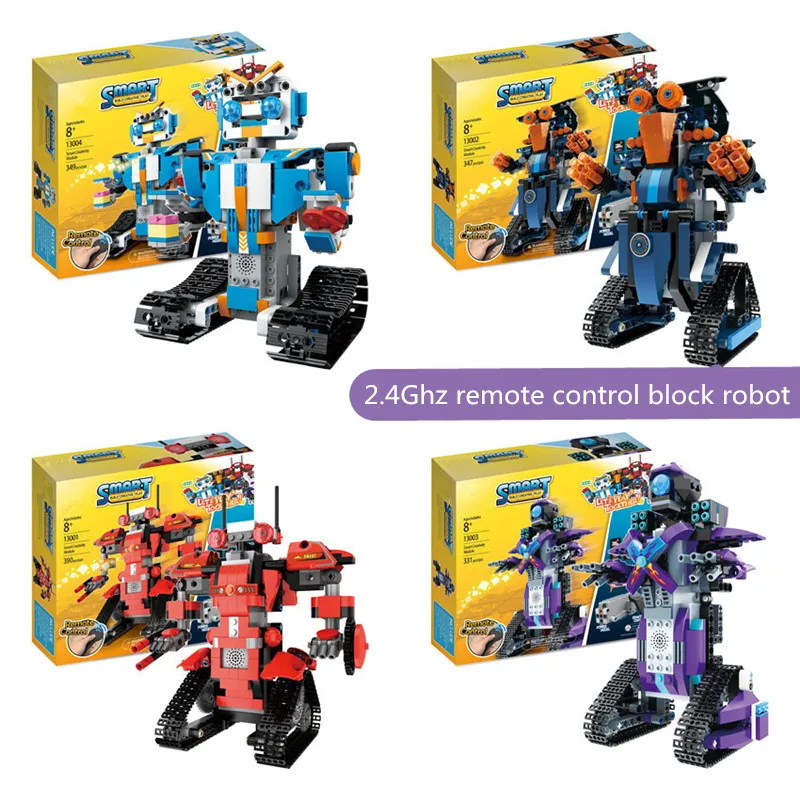 

DIY LegoINGLYS Technic Technology Robot RC Remote Control Intelligent Robot Modular Assemble Blocks Brick KID Toys For Children