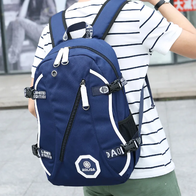 Мужской рюкзак Oxford винтажный для ноутбука студентов школы путешествий|backpack bag|bags