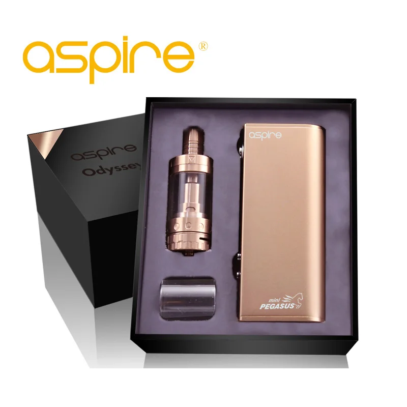 

Aspire Odyssey Mini Kit Display Vape ecig without battery Temp Control Refill Vaper kit Set electronic cigarette vaporizer smoke