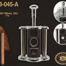 LUBINSKI ящик-тип Нож-тип сигары ножницы Настольный Резак для сигар Cohiba роскошные аксессуары для сигар подарки