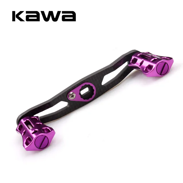 Special Price Kawa Fishing Reel Handle, Carbon Handle Alloy Knob 8*5/7*4mm Hole Size, 105mm Length Suit for Abu and Daiwa Shimano Reel Special Price Kawa Fishing Reel Handle, Carbon Handle Alloy Knob 8*5/7*4mm Hole Size, 105mm Length Suit for Abu and Daiwa Shimano Reel