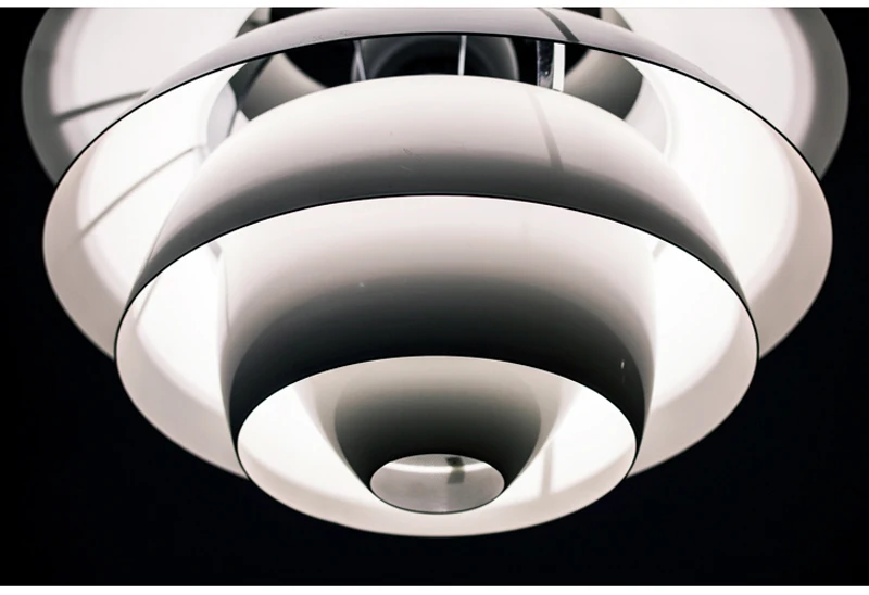 Современный минималистичный белый алюминиевый подвесной светильник с одной головкой, скандинавский креативный дизайн из соснового конуса, светодиодный Декор для ресторана, E27 Освещение
