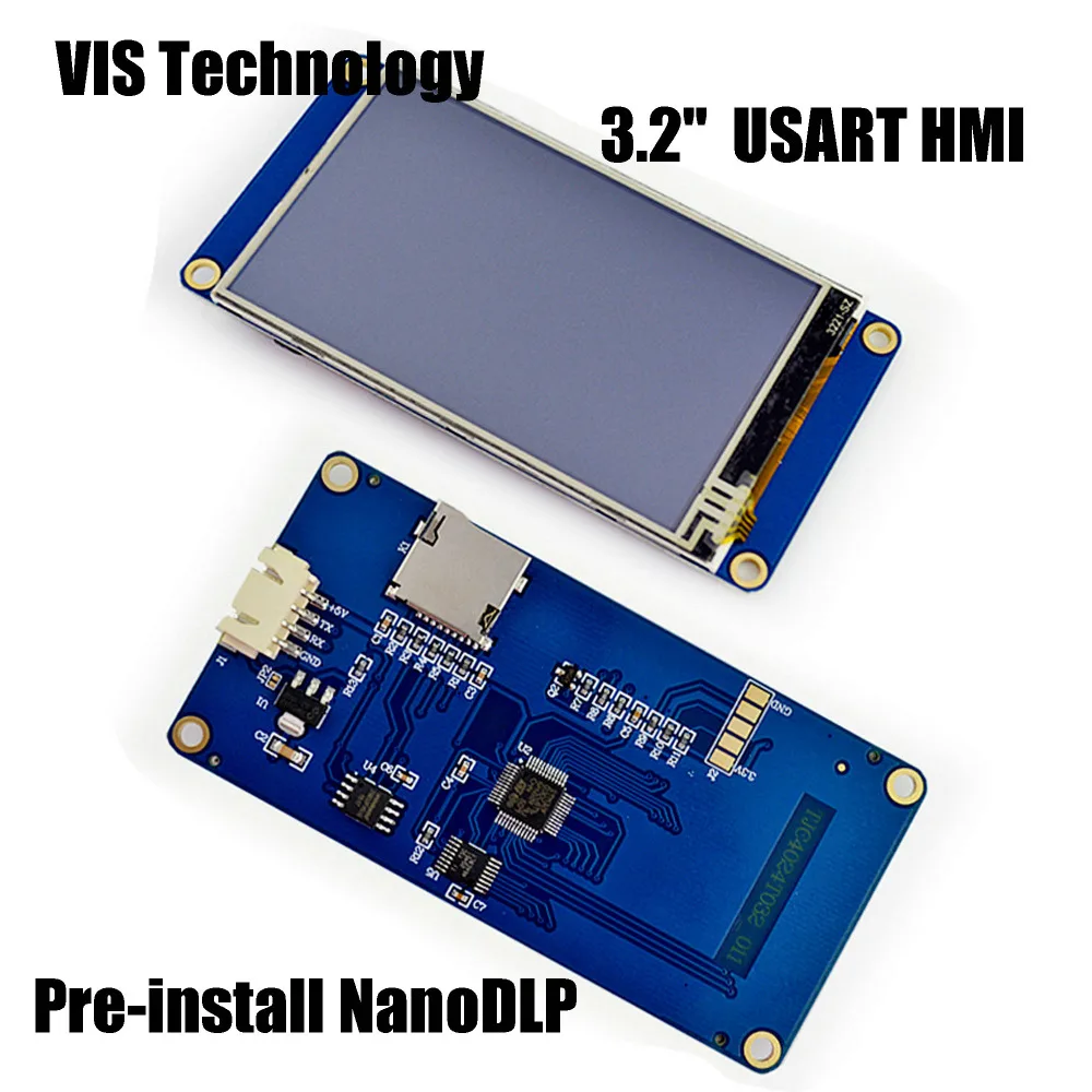 3," дюймовый USART HMI 400*240 TJC4024T032 основной HMI UART серийный сенсорный TFT ЖК-дисплей панель для Raspberry Pi SLA принтер