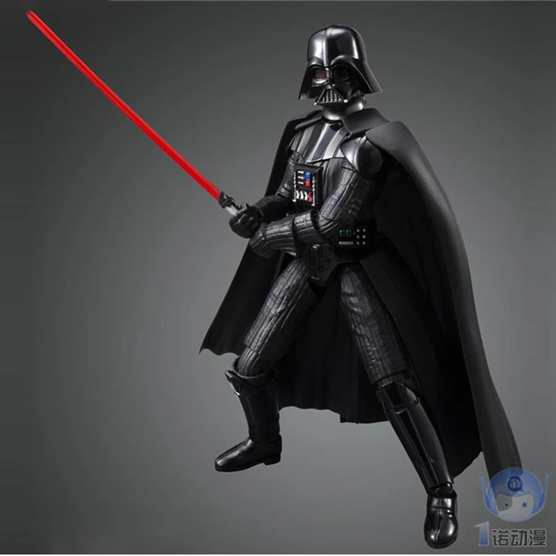 Bandai модель 91408 Звездные войны 1/12 Дарт Вейдер черный воин ПВХ Сборная модель