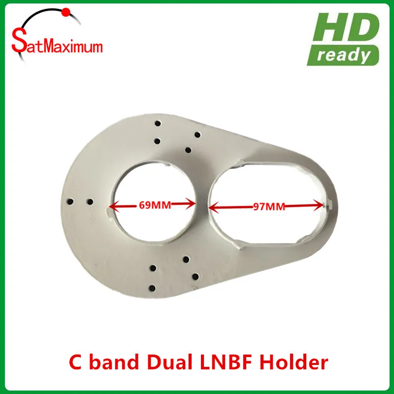 

Free shipping Dual LNB holder fixed 2pcs c LNB