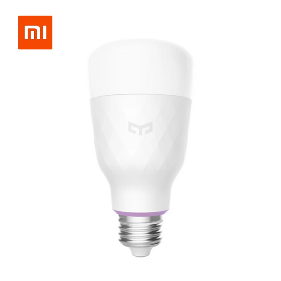 Английская версия оригинальное Сяо mi Цзя Yeelight Smart Светодиодный лампы Красочный 800 люмен 10 W E27 лимон умная лампа для mi приложение Home