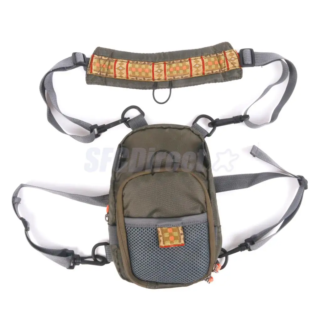 

SPMART Fly Fishing Chest Waist Pack Lightweight Comfortable Compact Bag for Fishing