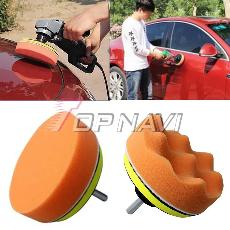 Drill Adapter Polishing Buffer Pad Set Kit  For Car polish Tool 8